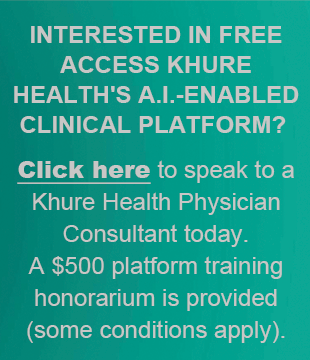 Speak to a Khure Health Physician Consultant today